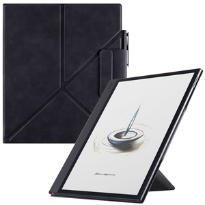 Étui pour tablette Origami Stand PU pour <span class=keywords><strong>Onyx</strong></span> <span class=keywords><strong>Boox</strong></span> Note <span class=keywords><strong>Air</strong></span> 5 C 10.3 2025, couverture magnétique, angles de vision multiples et design avec boucle pour stylet - Product Image 1