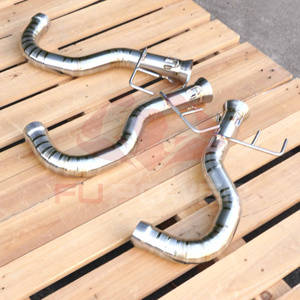 TItanium Tuyau de liaison d'échappement Tube de connexion intermédiaire pour <span class=keywords><strong>CanAm</strong></span> <span class=keywords><strong>Spyder</strong></span> F3 1330 2007-2023 - Product Image 5