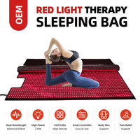 Manta de Terapia de Luz Roja Infrarroja Personalizada para Uso Doméstico, con Longitud de Onda de 660nm y 850nm, para Pilates, sin EMF, Tipo Sauna