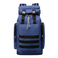 Sac à dos tactique imperméable Jade pour sports de plein air, 56-75L, pour camping, alpinisme, randonnée et voyage