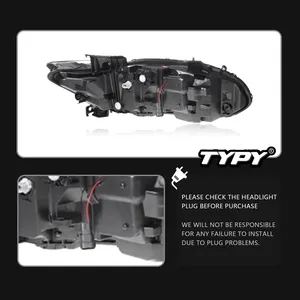 Car For Honda Inspire <b>Headlight</b> 2018-2022 Upgrade Modified To New DRL Dynamic Turn Signal <b>LED</b> <b>Headlight</b> - Product Image 4