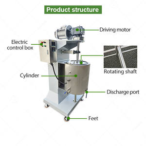 Molino de Bolas Comercial de 100 Kg para Laboratorio, Máquina de Molienda de Chocolate con Molino de Bolas para Conchado de Chocolate - Product Image 3