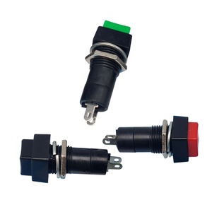 Interrupteur à bouton-poussoir carré autobloquant/momentané PBS-12A, PBS-12B 12 mm, 250 VAC 1 A - Product Image 4