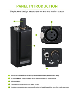 Amplificador de auriculares PM1 de un canal de audio e iluminación profesional a un <span class=keywords><strong>precio</strong></span> - Product Image 2