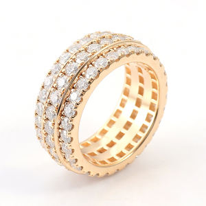 Fine Jewelry Custom Vvs <strong>Moissanite</strong> Diamond Gemstone <strong>Rings</strong> <strong>Men</strong> Wedding Engagement <strong>Ring</strong> Real Gold 18k 14k 10k 925silver <strong>Ring</strong> - Product Image 1