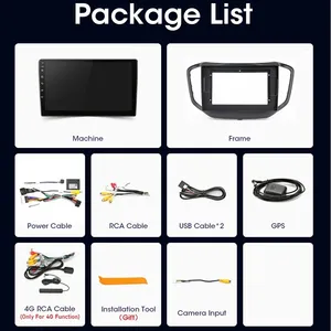 Android 12 đài phát thanh xe cho Chery tiggo 5 2014-2018 Carplay Auto stereo đa phương tiện <span class=keywords><strong>Video</strong></span> Player GPS navigation âm thanh DSP IPS màn hình - Product Image 6