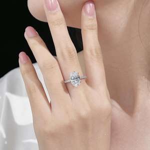 Dylam: चांदी की शादी 925 गुलाबी हीरे की शादी 5a Zircon - Product Image 5