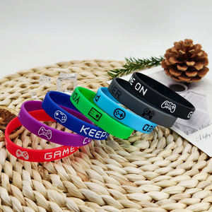 Braccialetti in Silicone alla moda a tema Gaming per videogiochi Party braccialetti in gomma per promozioni di gioco - Product Image 2