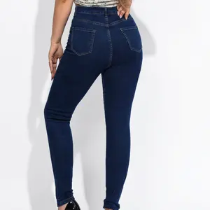 2023 באביב ובסתיו ג 'ינס חותלות כותנה נשים אלסטי חזק ללבוש מכנסיים בקיץ