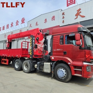 Mesin Peralatan Konstruksi derek dipasang truk Lengan Lurus 25ton - Product Image 3