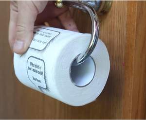 <span class=keywords><strong>Papier</strong></span> <span class=keywords><strong>toilette</strong></span> personnalisé amusant avec impression, rouleau de <span class=keywords><strong>papier</strong></span> <span class=keywords><strong>toilette</strong></span> matelassé pour plus de confort - Cadeaux amusants pour femmes, cadeaux de farces parfaits - Product Image 4