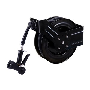 High-Pressure Car Wash Hose Reel With 20M Car Wash Hose Retractable Epoxy Coated Carbon Steel Open Hose Reel Kitchen Faucets - Product Image 2