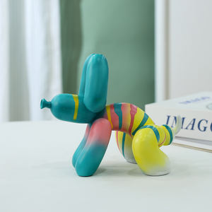 Estatua de <span class=keywords><strong>Perro</strong></span> Globo al por Mayor, Estilo Jeff <span class=keywords><strong>Koons</strong></span>, Escultura de Resina, Decoración de Arte Moderno Personalizada OEM para el Hogar y Hoteles - Product Image 1