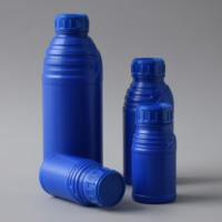 Bouteille en PEHD avec bouchon à vis et insert compte-gouttes, applicateur de produits chimiques agricoles de précision à filetage supérieur, prix usine de gros