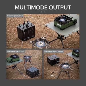 Campingmoon 6 pièces par ensemble Camping Giant Energy Gas Butane Can tank Canister Outer Box Holder - Product Image 5