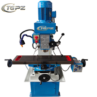 Machine de perçage et de fraisage verticale chinoise ZX50C, mini-machine multifonctionnelle pour le travail des métaux, à vendre