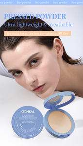 <span class=keywords><strong>Poudre</strong></span> compacte personnalisée avec logo pour le visage, base de maquillage, fond de teint, <span class=keywords><strong>poudre</strong></span> fixante, blanchissante, finition pressée, OEM/ODM, correcteur - Product Image 4