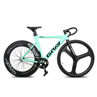 Vélo à pignon fixe Aero, roue en aluminium Blade 90 mm, roue à trois rayons en magnésium, course cycliste, pignon fixe, directement de l'usine