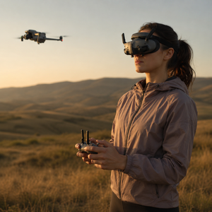 Pantalla FPV montada en la cabeza para DJI Goggles 3, para configuraciones de drones seleccionados, 1080p, para búsqueda y monitoreo aéreo - Product Image 1