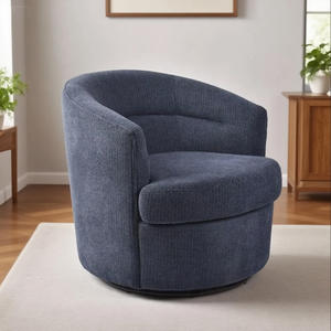 <span class=keywords><strong>Fauteuil</strong></span> d'Appoint Pivotant CARLFORD 360, Chaise de Salon Décorative en Tissu Doux, <span class=keywords><strong>Fauteuil</strong></span> de Détente pour Maison ou Hôtel, Chambre et Salon - Product Image 2
