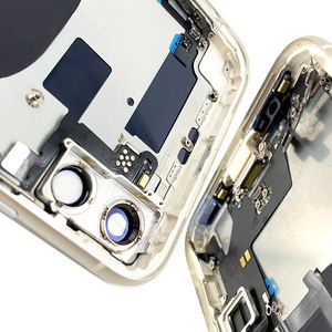 อะไหล่ฝาหลังแยกส่วน รองรับการชาร์จไร้สาย ของแท้ อุปกรณ์เสริมขนาดเล็ก คุณภาพสูง สำหรับ <span class=keywords><strong>iPhone</strong></span> 8G X 11 12 13 14 15 16 - Product Image 2