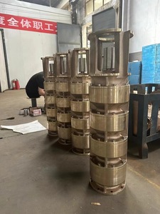Bomba Centrífuga Sumergible Multietapa de Acero Inoxidable y Hierro Fundido de Bajo Ruido y Alta Presión, Personalizada OEM - Product Image 2
