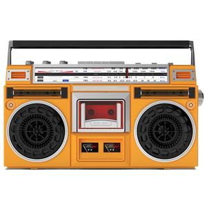 เครื่องเล่นเทปคาสเซ็ตแบบย้อนยุค, วิทยุ AM FM SW ช่องเสียบ USB TF บูมบ็อกซ์แบบชาร์จไฟได้ สำหรับตั้งแคมป์ ของขวัญ - Product Image 2