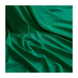 Grüne Seide Stoff Farbe Custom 14mm Pure Silk CDC Stoff für Bluse Schal