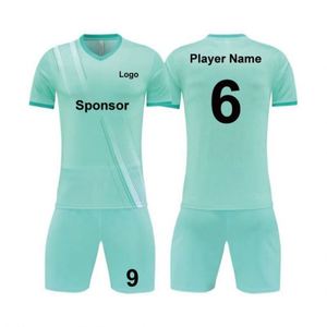 ชุดฟุตบอลแบบเต็มชุด เสื้อยืดสีน้ำเงินคุณภาพสูง ดีไซน์ใหม่ปี 2026 สำหรับทุกเพศทุกวัย ไซส์ใหญ่พิเศษ ผลิตจากโพลีเอสเตอร์ 100% - Product Image 2