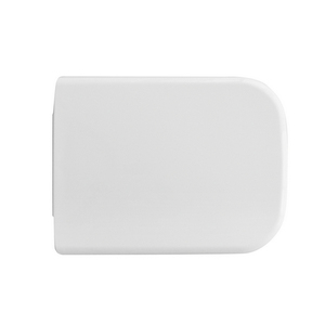 Asiento de Inodoro Blanco 49.4 cm de Largo, 40.5 cm de Ancho, 6.9 cm de Alto - Product Image 1