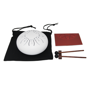 Tambor Etéreo de 6 Pulgadas de Acero Inoxidable, Tambor de Lengüetas de Acero, Tambor Musical para Olvidar las Preocupaciones - Product Image 5
