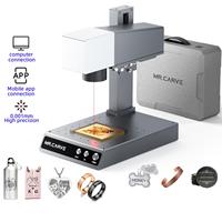 Mesin Pengukir Laser Serat DAJA M1 Pro Portabel untuk Bisnis, Mesin Penanda untuk Ponsel, Komputer, Mengukir Semua Jenis Logam, Plastik, Kulit