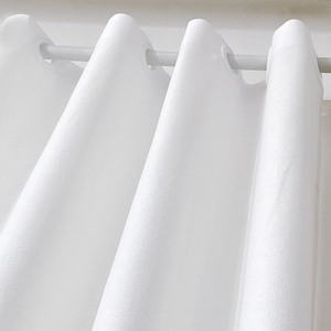 Ombrage <span class=keywords><strong>blanc</strong></span> épais personnalisé pour les magasins d'hôtel de haute qualité, rouleaux de tissu de dentelle de rideau transparent - Product Image 4
