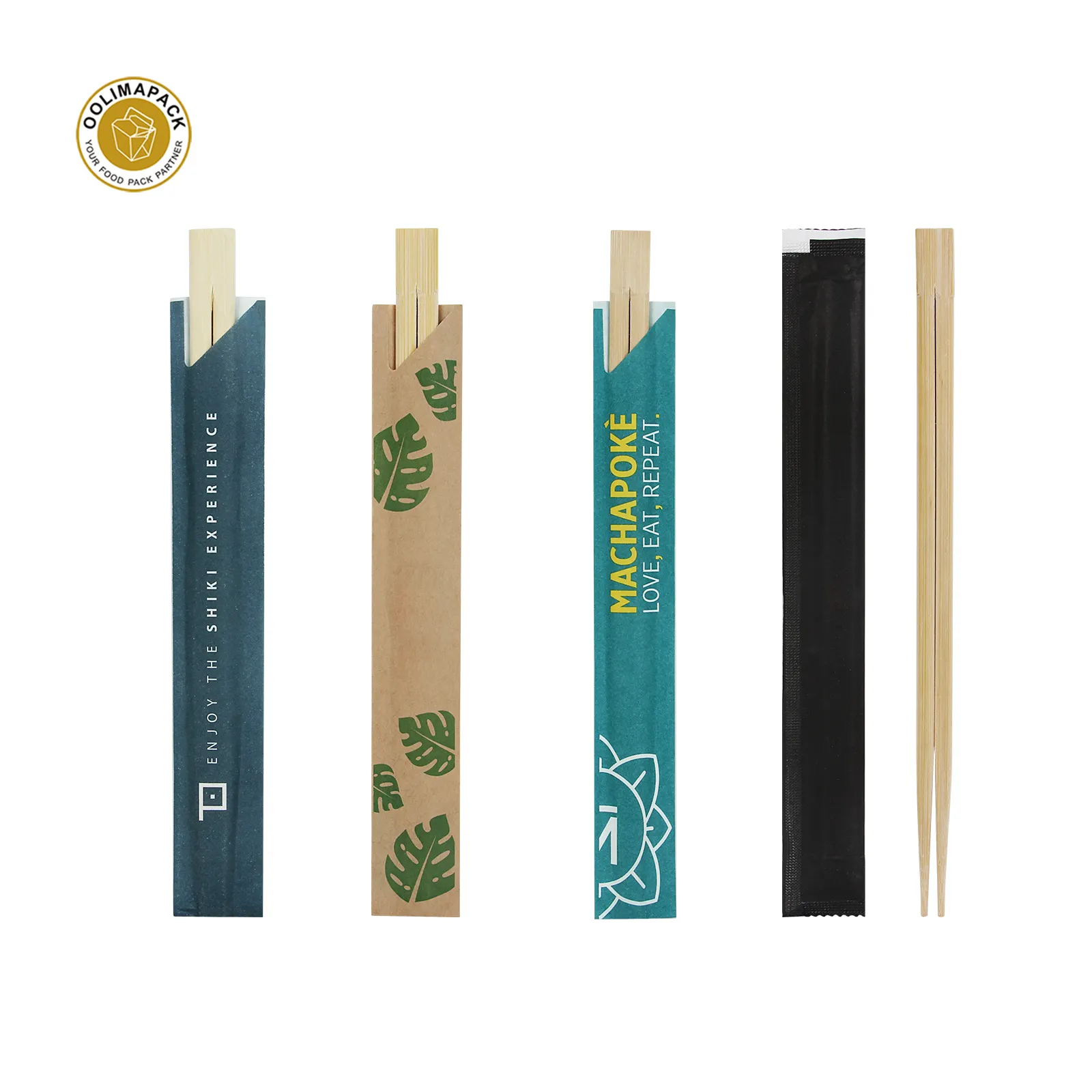 OOLIMA Proteccion डेल medio ambiente desechable palillos डे bambu