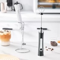 Jug Pembuat Busa Susu Otomatis Plastik ABS Kapasitas Besar yang Dapat Dilepas untuk Kafe, Rumah, dan Dapur, Dapat Diisi Ulang
