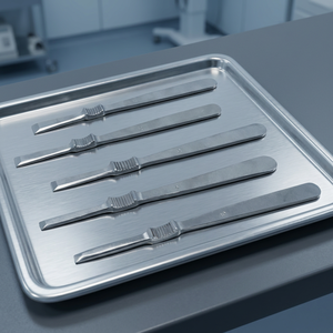 Ensemble de lime à os Farabeuf en acier inoxydable argenté, manuel, avec poignée moletée, certifié CE, 12 positions de mâchoires, instruments chirurgicaux dentaires - Product Image 5