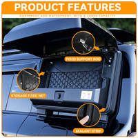 Boîte à outils externe à fixation latérale pour Land Rover Defender Discovery 3 4, boîte de rangement pour voiture, coffre à bagages, boîte de rangement latérale extérieure