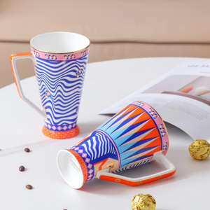 European Style Light Luxury <b>Bone</b> <b>China</b> 520ml Coffee & <b>Tea</b> Cup Gift Box <b>Set</b> with Durable Design for Party & Cafe Use - Product Image 3