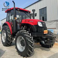 YTO 4wd 4x4 30hp 50hp 80hp 120hp tracteurs agricoles d'occasion Kubota machines agricoles bon marché tracteur agricole à vendre
