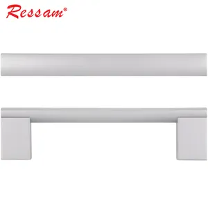 Ressam Hot Sale Furniture Bar Aluminium Wardrobe Knobs Handle Drawer Pulls Cabinet Door Handles