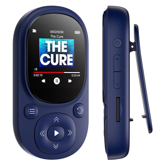 Portable Lossless Sound 32GB Sports Clip MP3 Player with Pedometer