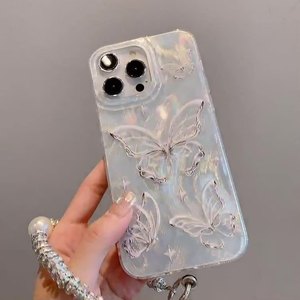 <span class=keywords><strong>Coque</strong></span> de téléphone <span class=keywords><strong>avec</strong></span> <span class=keywords><strong>dragonne</strong></span> pour <span class=keywords><strong>iPhone</strong></span> 17 16 15 14 13 12 <span class=keywords><strong>11</strong></span> <span class=keywords><strong>Pro</strong></span> Max X XS XR, style Ins Hot Girl - Product Image 3