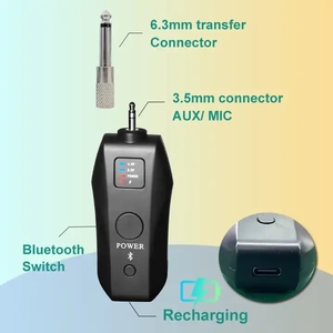 Portable Wireless Microphone BT Echo Function Cardioid Polar Pattern 3.5mm Jack Rechargeable Handheld <b>Mic</b> Made Metal Plastic - Product Image 5