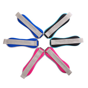 Poids de cheville et de poignet réglables en néoprène, style nouveau et durable, pour étudiants, fitness, unisexe, paire - Product Image 2
