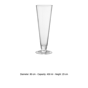 Vaso de Cerveza de Policarbonato Paderno 45 cl, Altura 23 cm, Diámetro 8 cm - Product Image 3