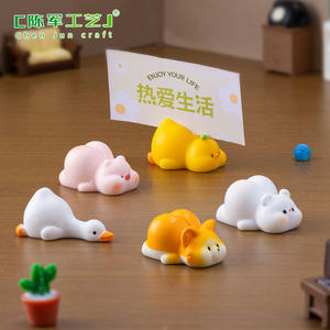 <span class=keywords><strong>Petit</strong></span> <span class=keywords><strong>cochon</strong></span> mignon, canard, porte-panier, porte-panier avec inscription, maison de poupée, accessoires décoratifs DIY, petites décorations de table de voiture - Product Image 2