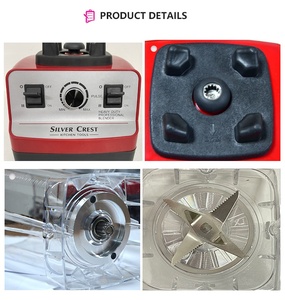Frullatore Commerciale Silver Crest 7630 9520 9525, Mixer Commerciale Grande con Motore in Rame, Estrattore Elettrico Professionale per Uso Domestico UK - Product Image 5