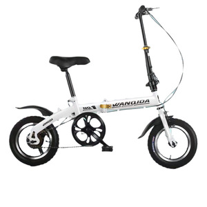 Nouveau vélo pliant mini 12 pouces 14 pouces, petit cadre rigide en acier au carbone, freins à <span class=keywords><strong>double</strong></span> disque, portable, ultra léger pour hommes et femmes - Product Image 1