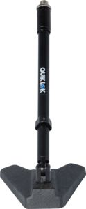 Quik Lok-A/114 BK, ขาตั้งไมค์สั้น, มุมปรับได้, ฐานเหล็กหล่อสามเหลี่ยม, เสาร่วม, 15X6X19ซม., เสร็จสีดำ - Product Image 2