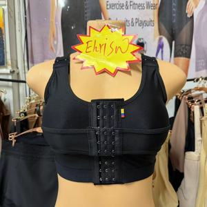Reggiseno da donna senza cuciture imbottito <span class=keywords><strong>push</strong></span>-<span class=keywords><strong>up</strong></span> post-operatorio con chiusura frontale, reggiseno a gilet, <span class=keywords><strong>intimo</strong></span> modellante regolabile, reggiseno sportivo - Product Image 1